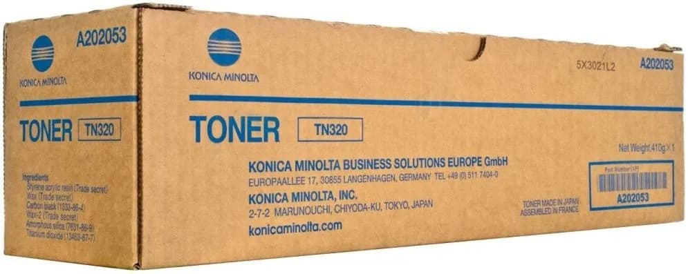 Cartus de toner (20K) Konica Minolta TN320 Black (A202053, TN-320)