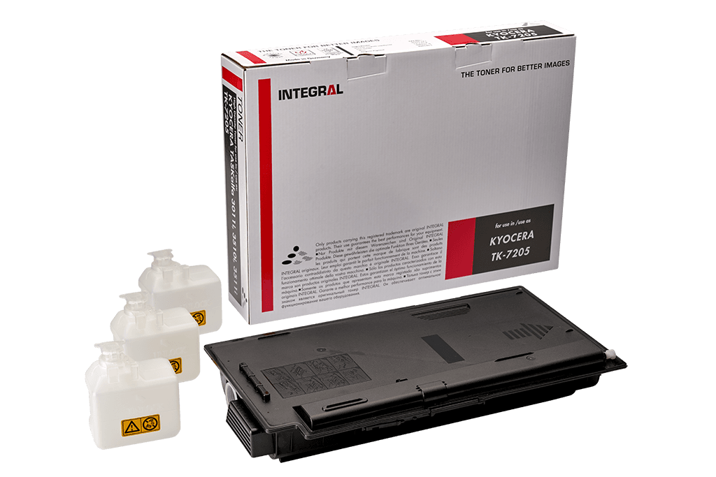 Toner Premium INTEGRAL (35K) Kyocera TK-7205 Black (TK7205, 1T02NL0NL0)
