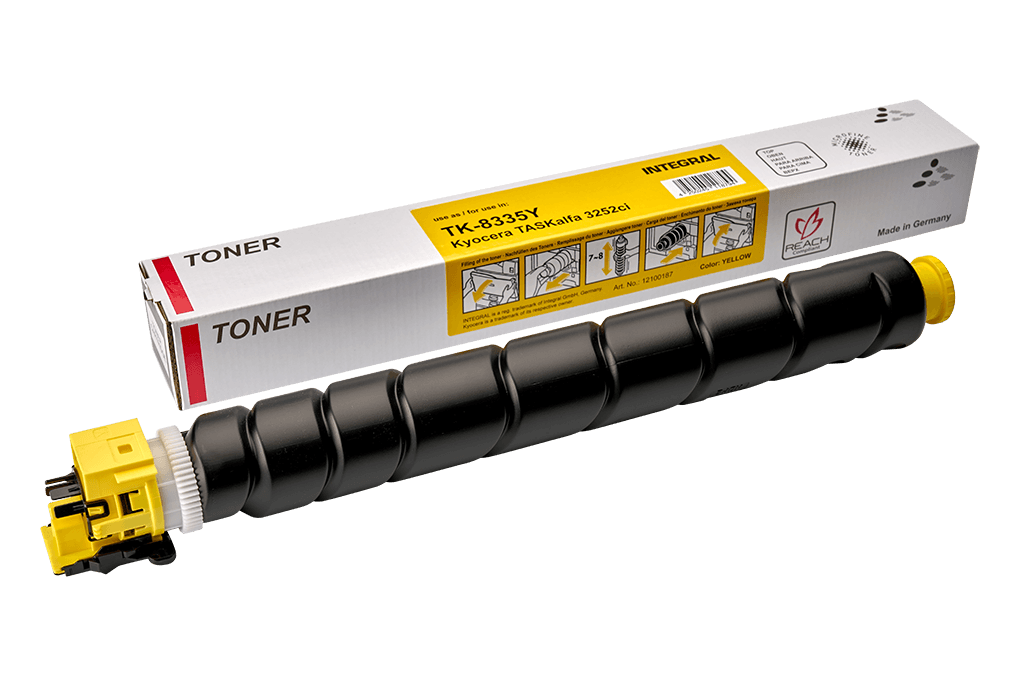 Toner Premium INTEGRAL (15K) Kyocera TK-8335Y Yellow (TK8335Y, 1T02RLANL0)