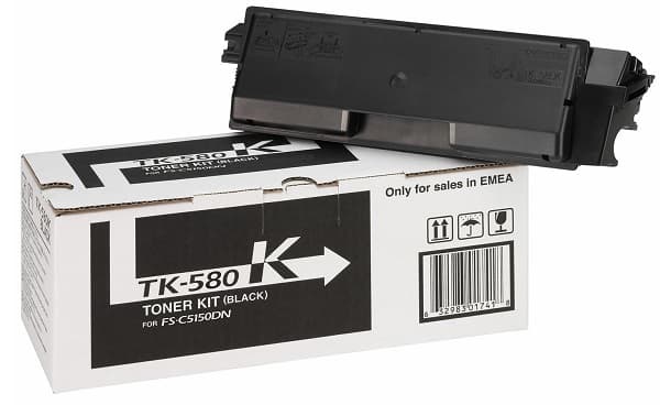 Cartus de toner (3.5K) Kyocera TK-580K Black (TK580K, 1T02KT0NL0)