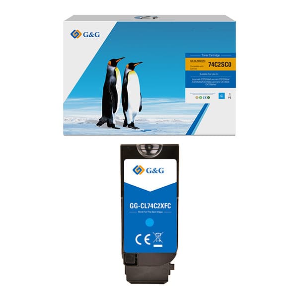 Toner Premium G&G (6K) Xerox 006R04621 Cyan Standard (6R4621)