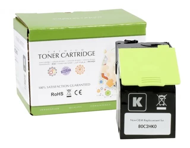Toner Premium Static Control (SCC) black Lexmark 80C2HK0 (4K)