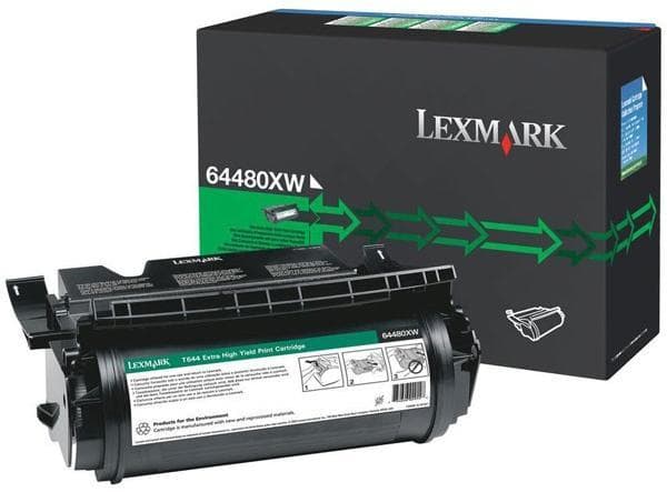 Cartus de toner (32K) Lexmark 64480XW Black Reconditioned