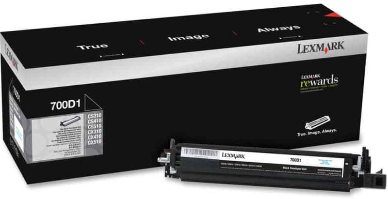 Unitate developer original Lexmark 700D1 (70C0D10) Black