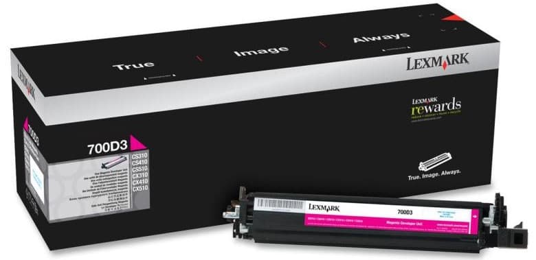 Unitate developer original Lexmark 700D3 (70C0D30) Magenta