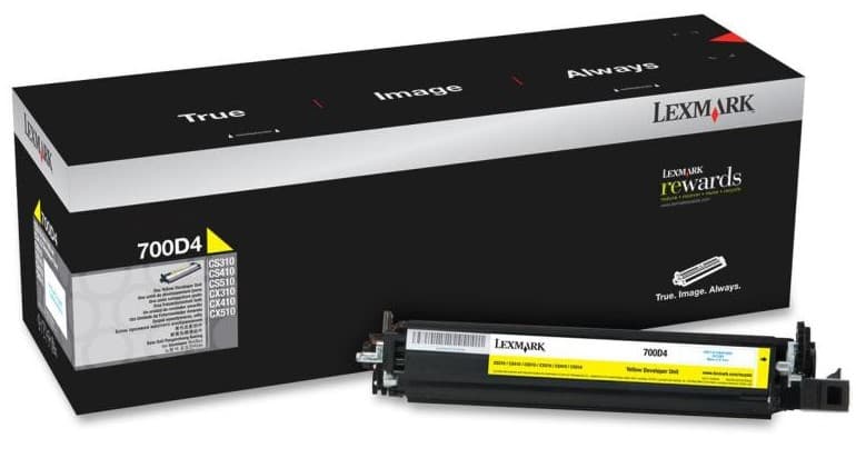 Unitate developer original Lexmark 700D4 (70C0D40) Yellow