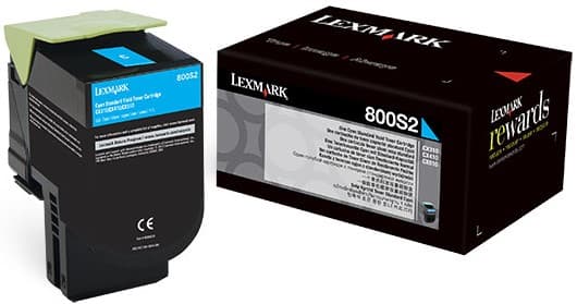 Cartus de toner (2K) Lexmark 800S2 (80C0S20) Cyan