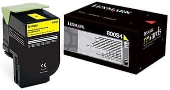 Cartus de toner (2K) Lexmark 800S4 (80C0S40) Yellow