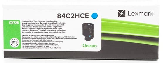 Cartus de toner (16K) Lexmark 84C2HCE Cyan Corporate