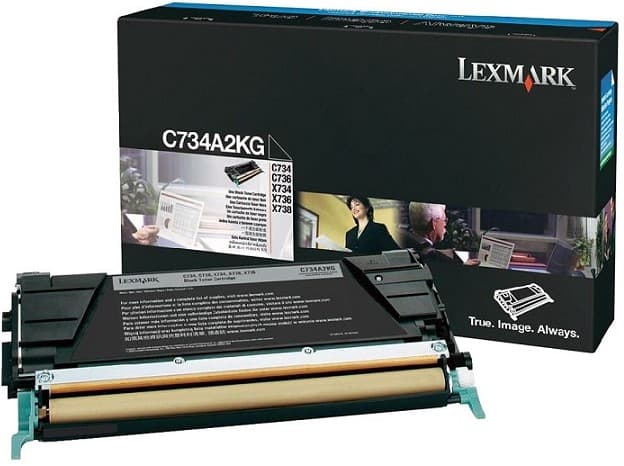 Cartus de toner (8K) Lexmark C734A2KG Black