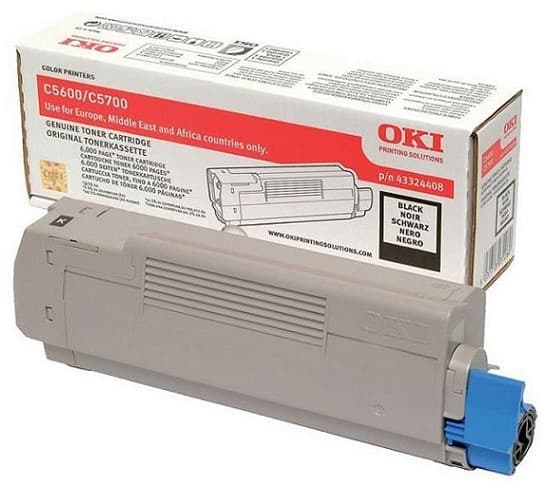 Cartus de toner (6K) Oki 43324408 Black