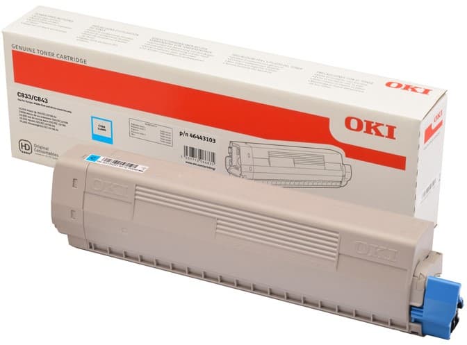 Cartus de toner (10K) Oki 46443119 Cyan