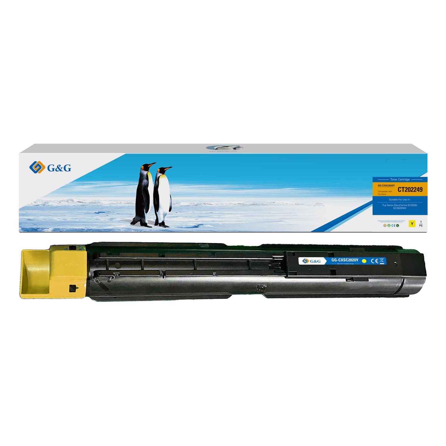 Toner Premium G&G (3K) Xerox 006R01696 Yellow (6R1696)